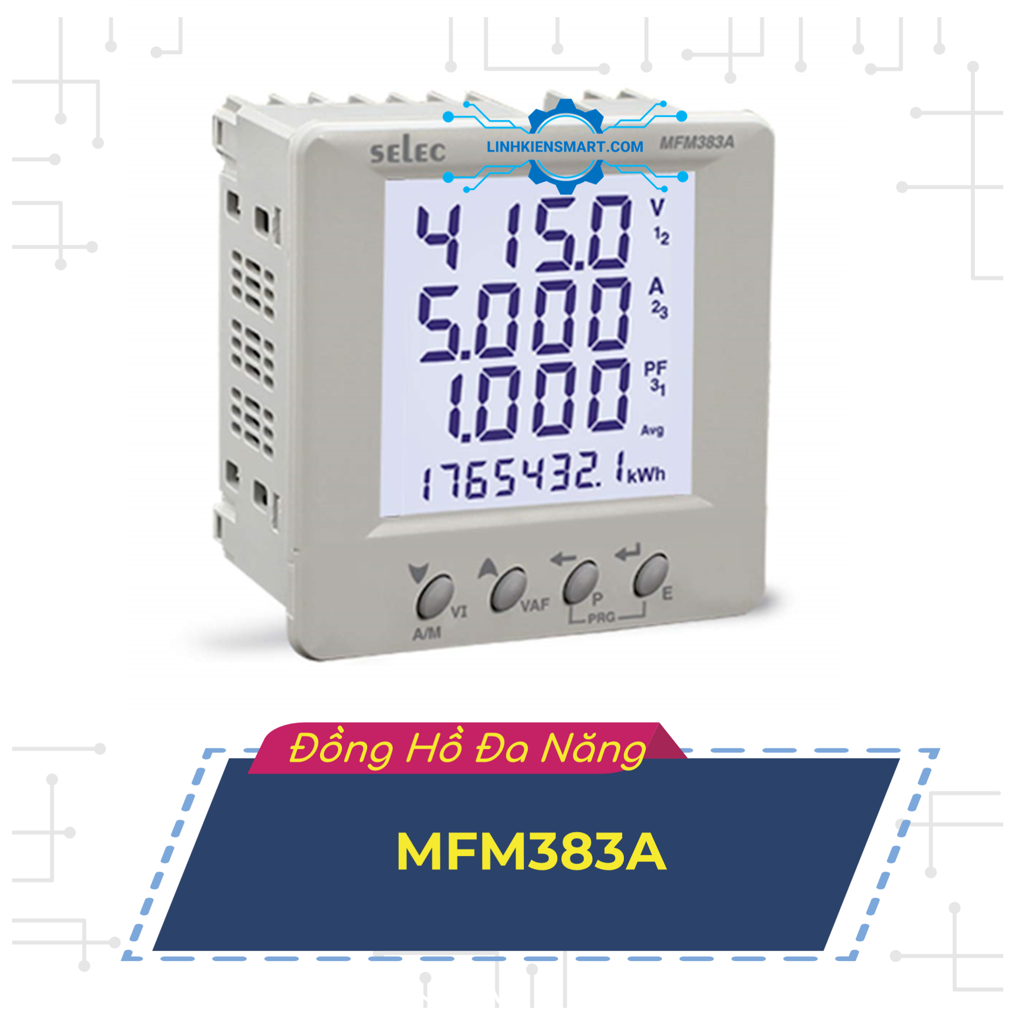 đồng hồ đo đa năng MFM383A