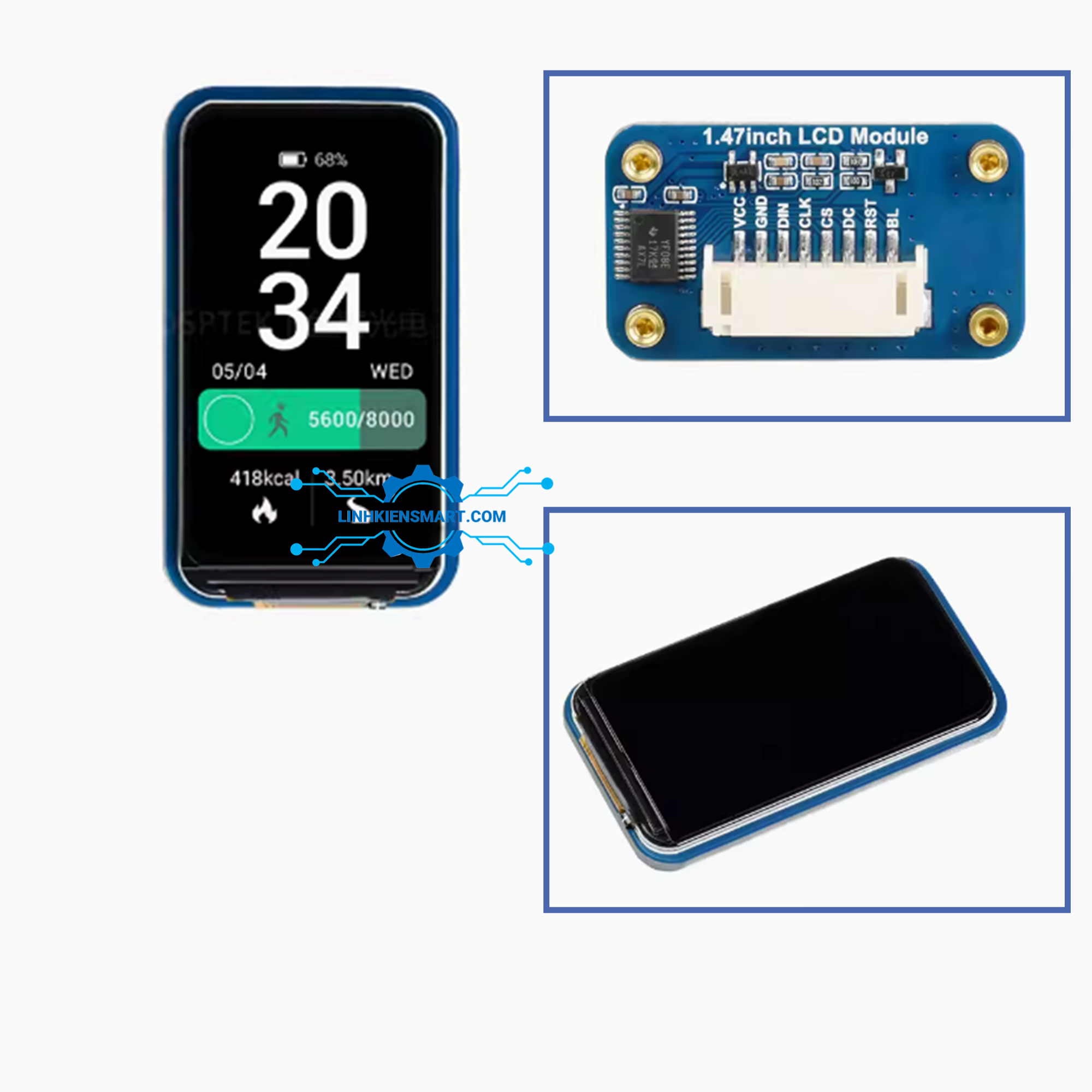 Màn hình LCD TFT 1 - 47 inch HD IPS ST7789