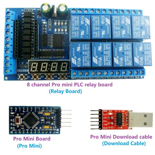 IO22D08 8ch Pro mini PLC Relay ModuleEBAY - Ảnh 2