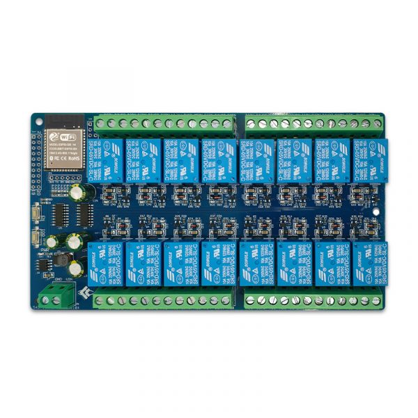 Bo mạch rơ le ESP32 16 kênh / 5-60V module wifi bluetooth / S2H10 - Ảnh 5